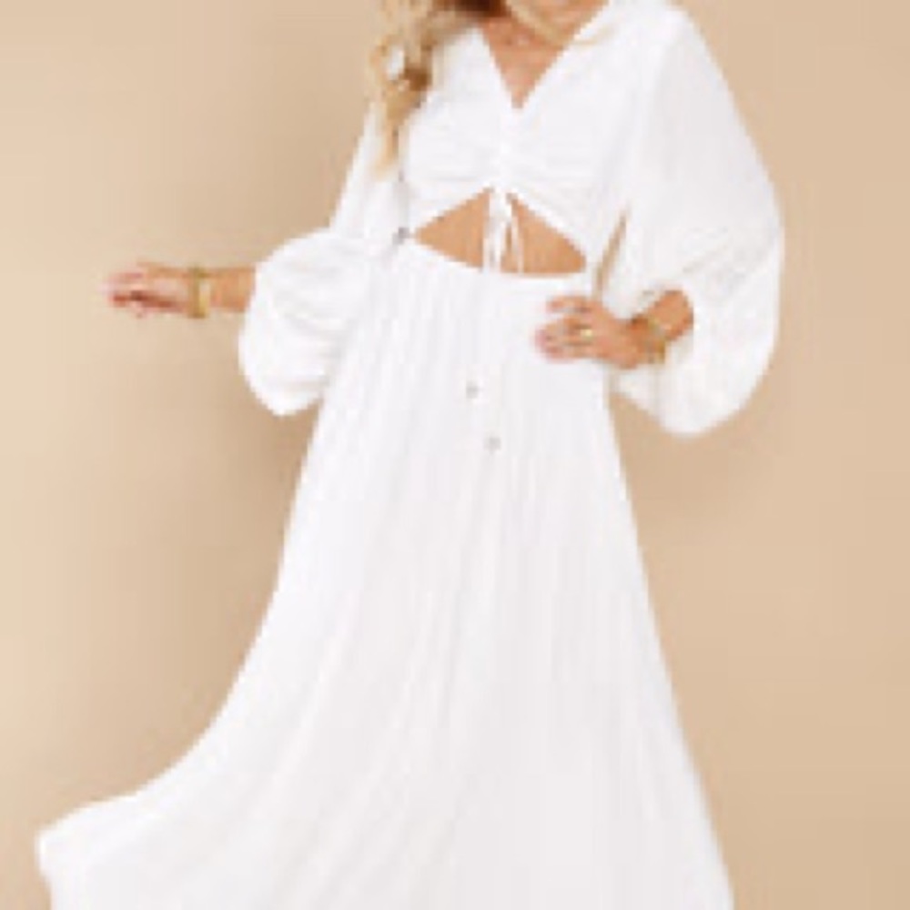 Go For This White Maxi Dress and twirl around! So sexy, quality is so good!